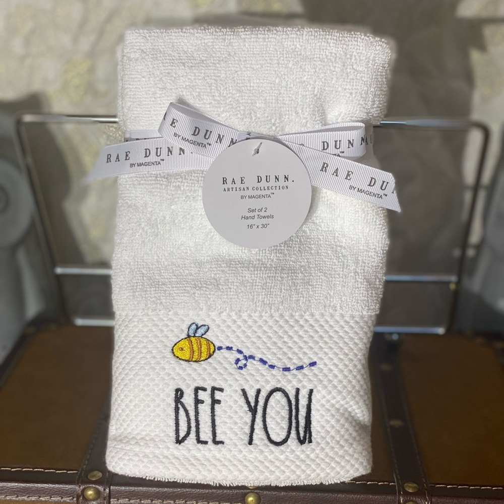 **SOLD On Mercari** Rae Dunn "BE YOU" Hand Towels